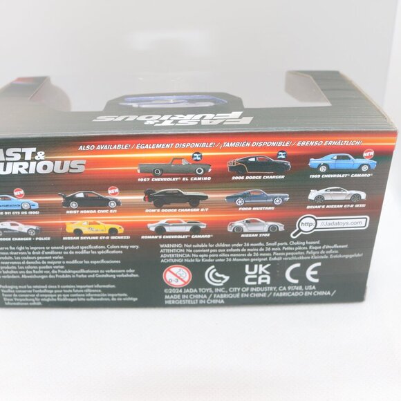 Jada Toys Fast & Furious Toyota Supra 1/32 scale  NIB - Picture 3 of 4